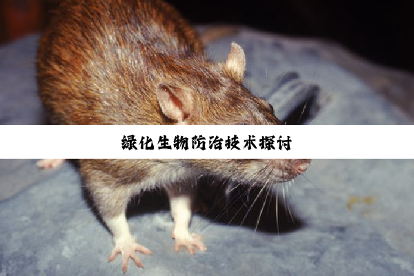 今日科普|绿化生物防治技术探讨
