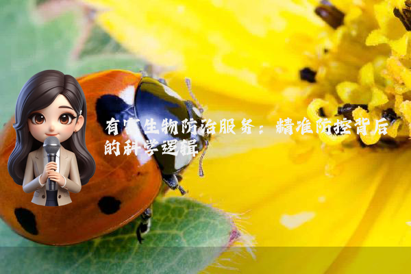 有害生物防治服务:精准防控背后的科学逻辑